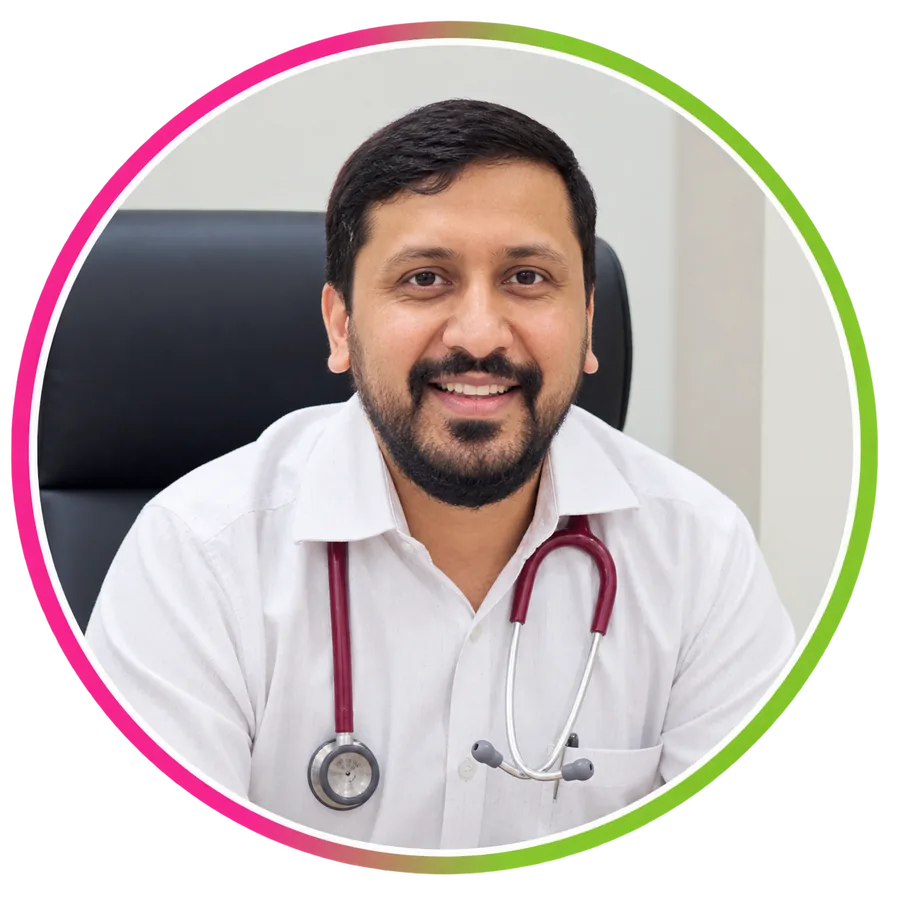 Portrait of Dr. Sandesh Raundal, Critical Care Physician at New Life IVF Hospital